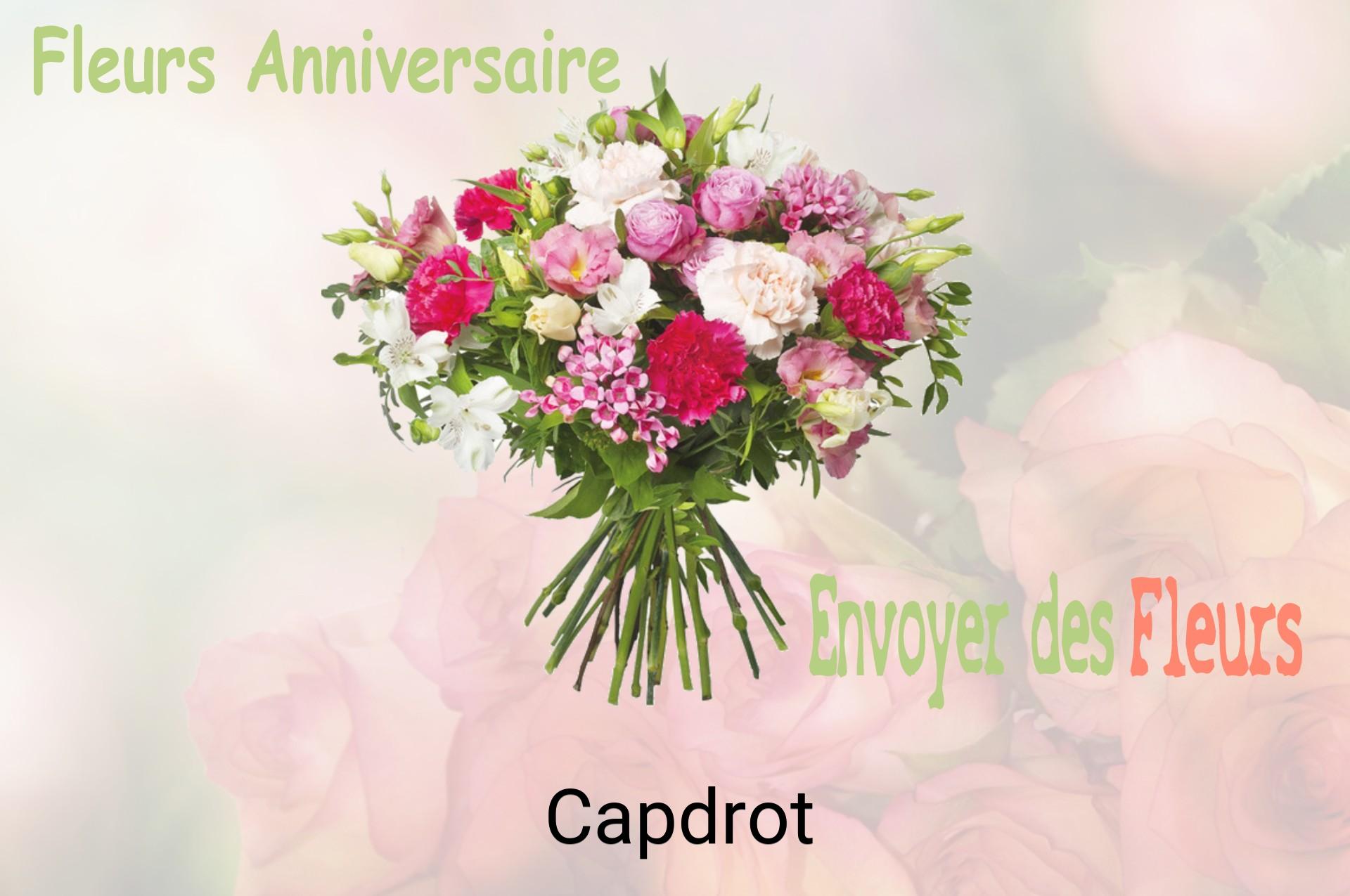 Bouquet de fleurs d’anniversaire livré à Capdrot